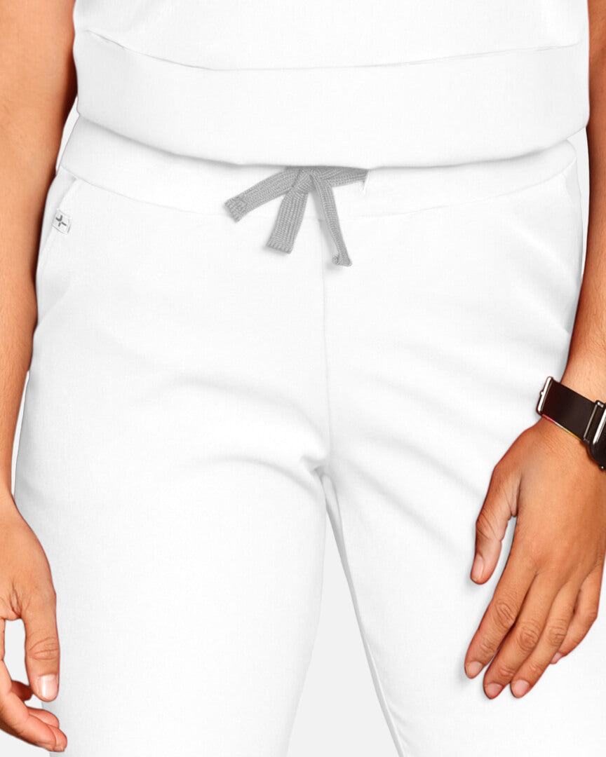 Pantalón sanitario mujer Fibula blanco