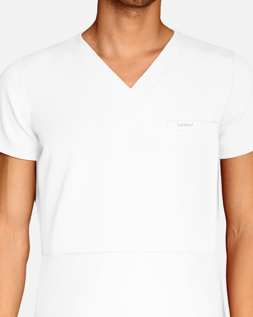 Blouse médicale homme Atlas blanche