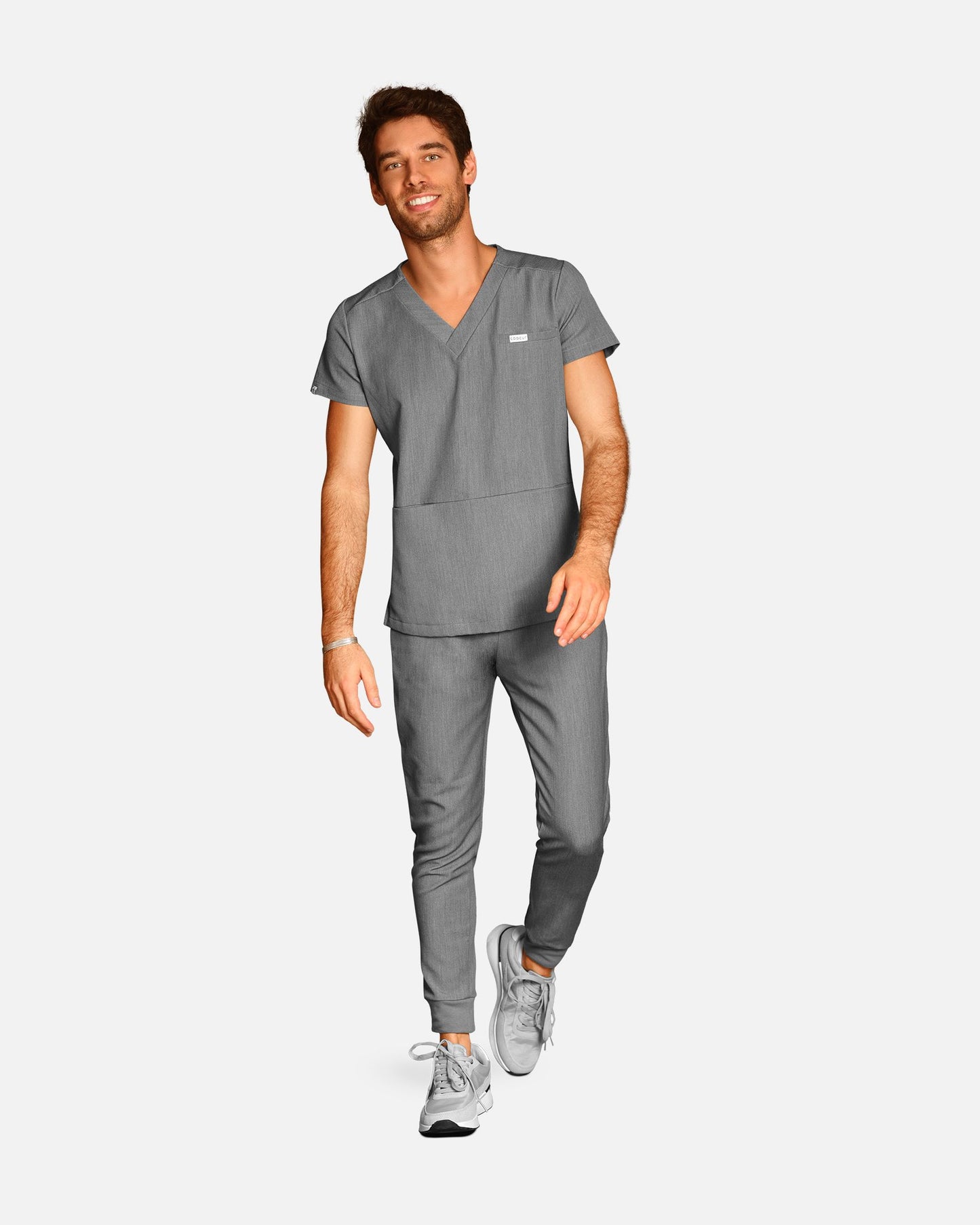 Black scrub set for men