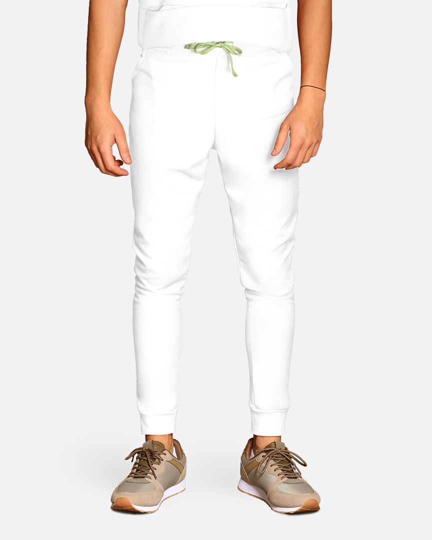 Men's scrub trousers Fibula white