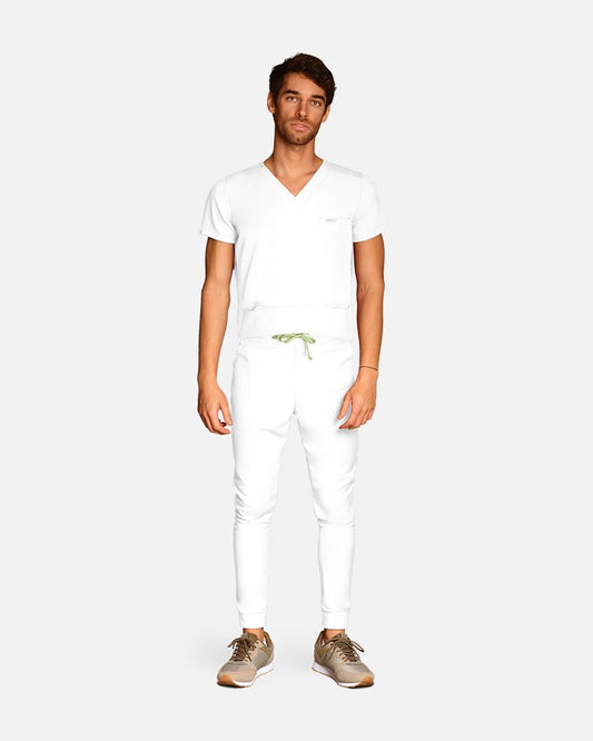 Tenue médicale homme blanche